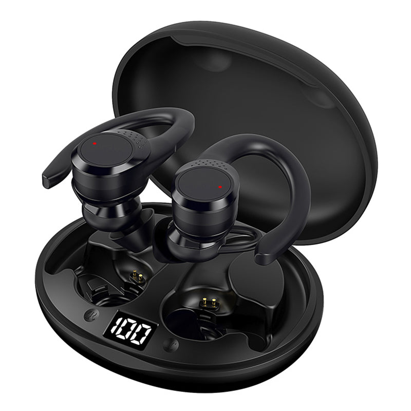 AX9 Bluetooth 5.2 TWS Headset Wireless Earbuds Digital Display Headphones Ear-Hook Sports Earphones AX9 Bluetooth 5.2 TWS Headset Wireless Earbuds Digital Display Headphones Ear-Hook Sports Earphones